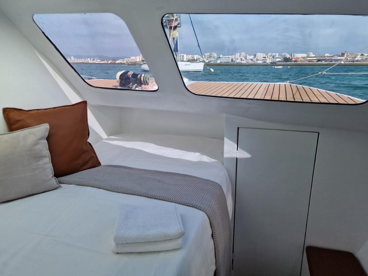 Hotel Barco Casa Catamara Sleepandboat Dystrykt Dystrykt Faro Zewnętrze zdjęcie